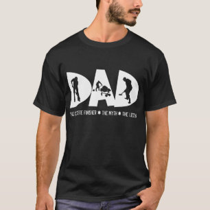 T-shirt Papa la fête des pères concrète de légende de