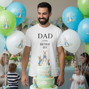 T-shirt Papa Lapin Mignon du garçon qui fête son anniversa