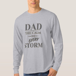 T-SHIRT PAPA - LE CALME DANS CHAQUE TEMPÊTE
