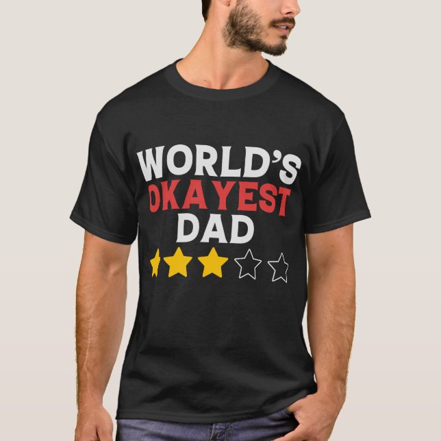 T-shirt Papa le plus bizarre du monde (Devant)