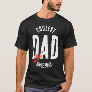 T-shirt Papa le plus cool sur mesure depuis n'importe quel