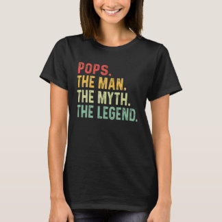 T-shirt Papa L'Homme La Légende La Fête Des Pères Cadeau_