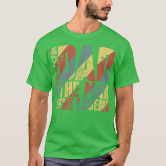 T-shirt Papa L'Homme Le Chiropraticien La Légende