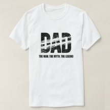 T-shirt Papa L'Homme Le Mythe La Légende