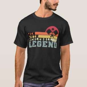 T-shirt Papa : L'Homme, Le Mythe, La Légende Du Pickleball