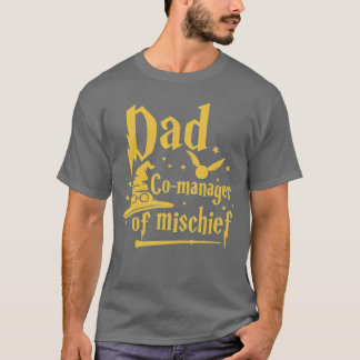 T-shirt Papa Magique Directeur de la Mischief Anniversaire