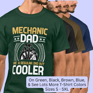 T-shirt Papa Mécanicien Comme Des Outils Réguliers Mais Gl