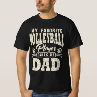 Papa Mon Joueur De Volley-Ball Favori M'Appelle