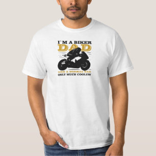 T-shirt Papa motard