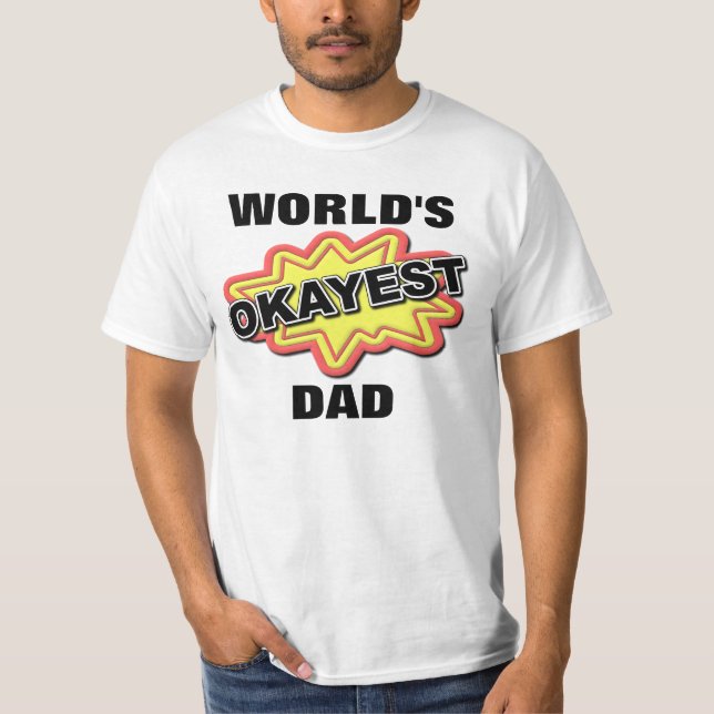 T-shirt Papa Moyennement Sympa du Monde (Devant)