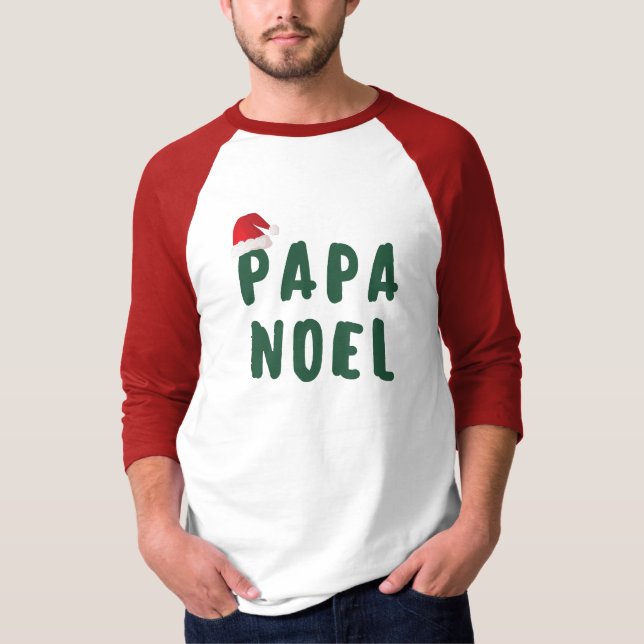 T-shirt Papa Noel Men (Devant)