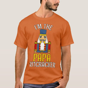 T-shirt Papa Nutcracker Correspondance de famille Noël 1