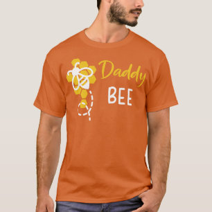 T-shirt Papa Of Bee 1st Birthday Outfit First bee day