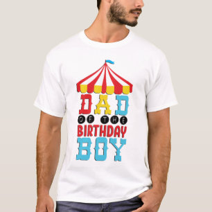 T-shirt Papa Of The Birthday Boy Circus