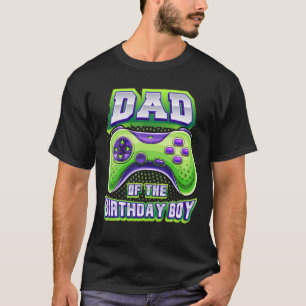 T-shirt Papa of the Birthday Boy Matching Video Gamer Birt