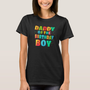T-shirt Papa Of The Birthday Boy Rex Dinosaur Papa Papa 3