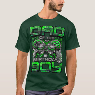 T-shirt Papa of the Birthday Boy Video Gamer Anniversaire
