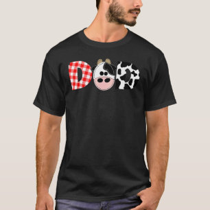 T-shirt Papa Of The Birthday Pour Boy Cow Farm 1er Anniver