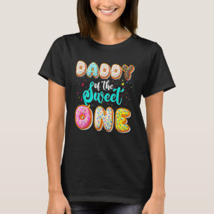 T-shirt Papa Of The Sweet Un 1er Anniversaire Famille Donu
