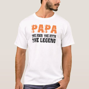 T-shirt Papa (orange)