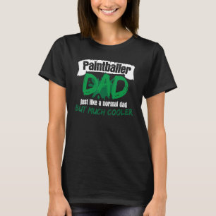 T-shirt Papa Paintball Dit Plaisanterie Paintballer Airsof
