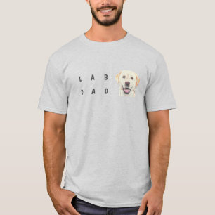 T-shirt papa papa du laboratoire masculin
