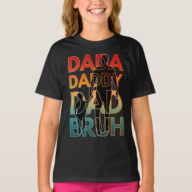 T-SHIRT PAPA PAPA PAPA BRUH (Devant)
