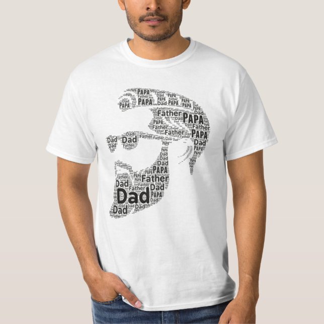 T-shirt Papa papa Papa Papa (Devant)
