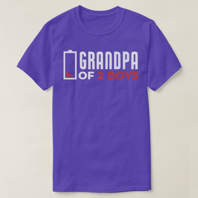 T-shirt Papa papa papa papa papa grand-père Fête des pères (Design devant)
