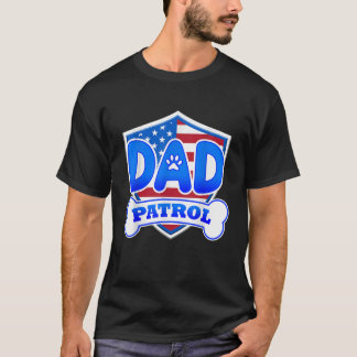 T-shirt Papa Patrol Chien