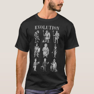T-shirt Papa Pêche Drôle Évolution Pêcheur Fête des Pères