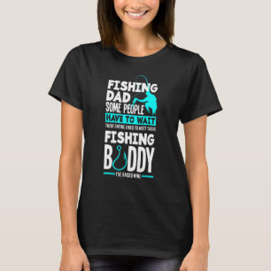 T-shirt Papa pêche Papa copain de pêche Père Fils pêche