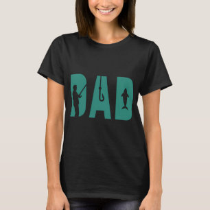 T-shirt Papa Pêcheur - Cadeau Parfait pour les Amateurs de