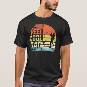 T-shirt Papa Pêcheur Poisson Pêche Homme Cool Reel