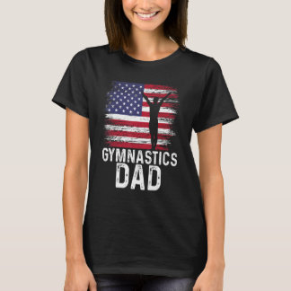 T-shirt Papa Père Graphic Gymnaste Gymnastique Acrobat Acr