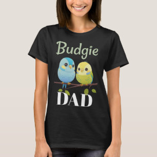 T-shirt Papa Perruche ondulée Perruche Oiseau 12