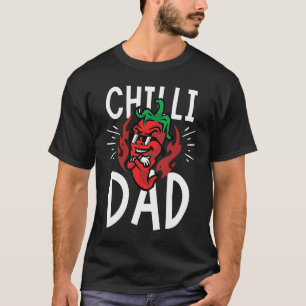 T-shirt Papa Pimenté Jardinier de la Fête des Pères Légume