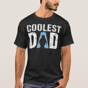 T-shirt Papa Pingouin Le Plus Cool Fête des Pères Drôle