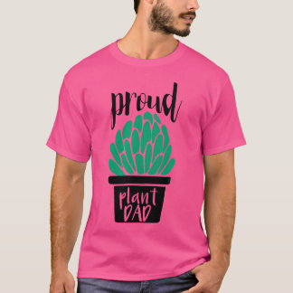 T-shirt Papa plante fier Jardinage et succulente