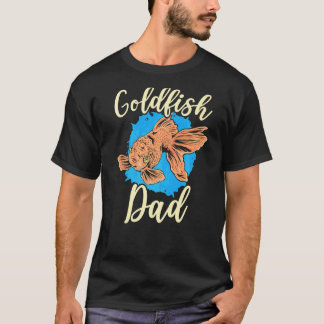 T-shirt Papa Poisson Rouge Aquariophile Aquariophilie Sous