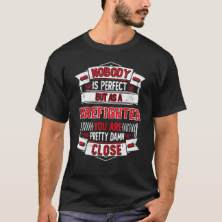 T-shirt Papa Pompiers