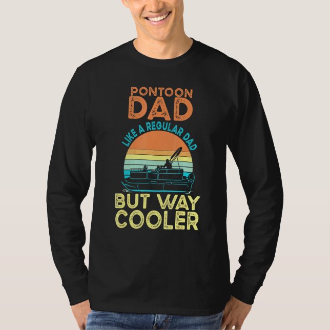 T-shirt Papa Pontoon (Devant)