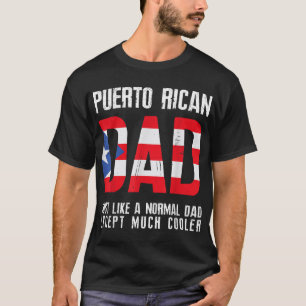 T-shirt Papa Portoricain Comme Normal Sauf Glacière