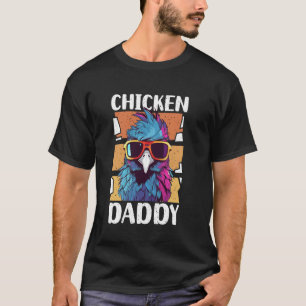 T-shirt Papa Poule - Éleveur de Poules, Père du Chi
