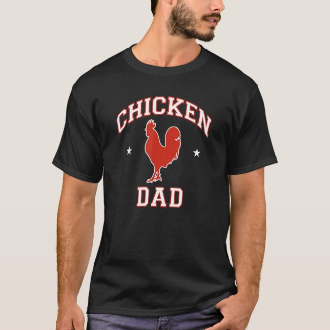 T-shirt Papa poulet (Devant)