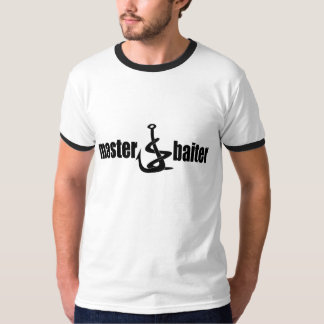 T-shirt Papa principal de pêche de Baiter de fête des
