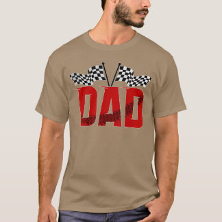 T-shirt Papa Race Correspondant Famille Racine Garçon Anni