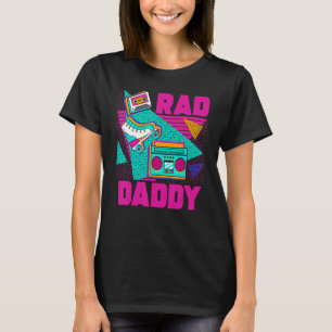 T-shirt Papa Rad Homme Esthétique Années 90 Nostalgie 1990