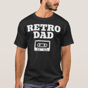 T-shirt Papa rétro - Vibes analogiques, Style intemporel
