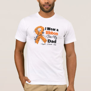 T-shirt Papa - ruban de leucémie